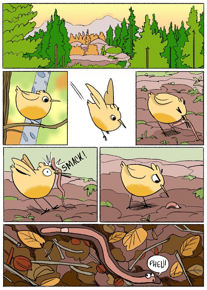 Pip the Bird Comic