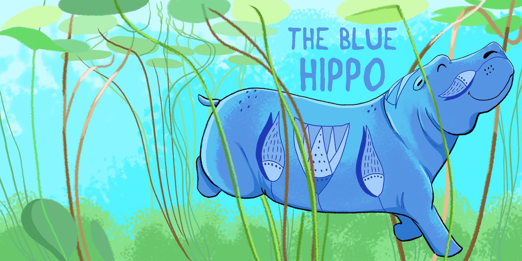 The Blue Hippo Cover